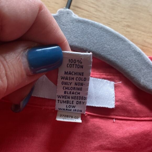 GAP FACTORY 3/4 sleeve 100% cotton shirt - Picture 3 of 4